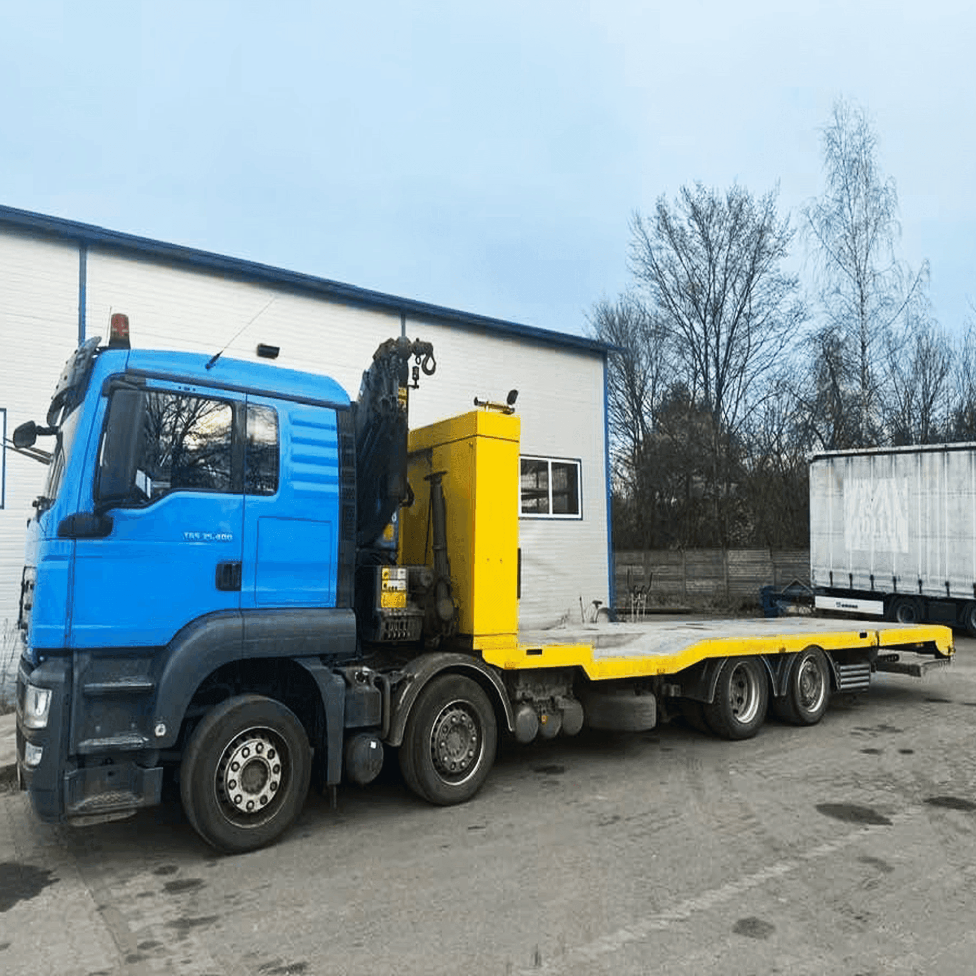 Pomoc drogowa platforma hydrauliczna MAN 32.400 TGS – widok 4