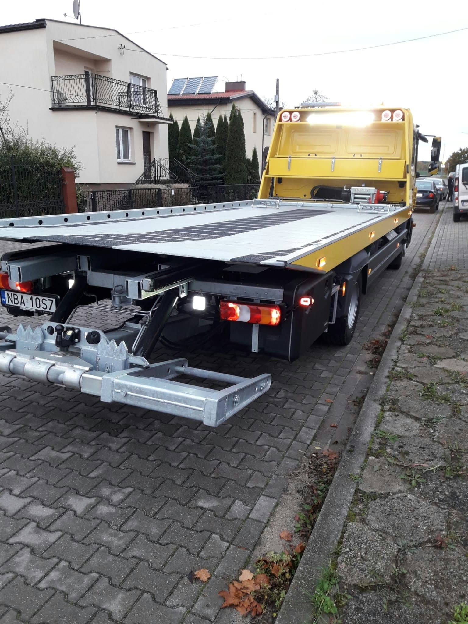 Pomoc drogowa platforma hydrauliczna Mercedes-Benz Atego 1223 – widok 3