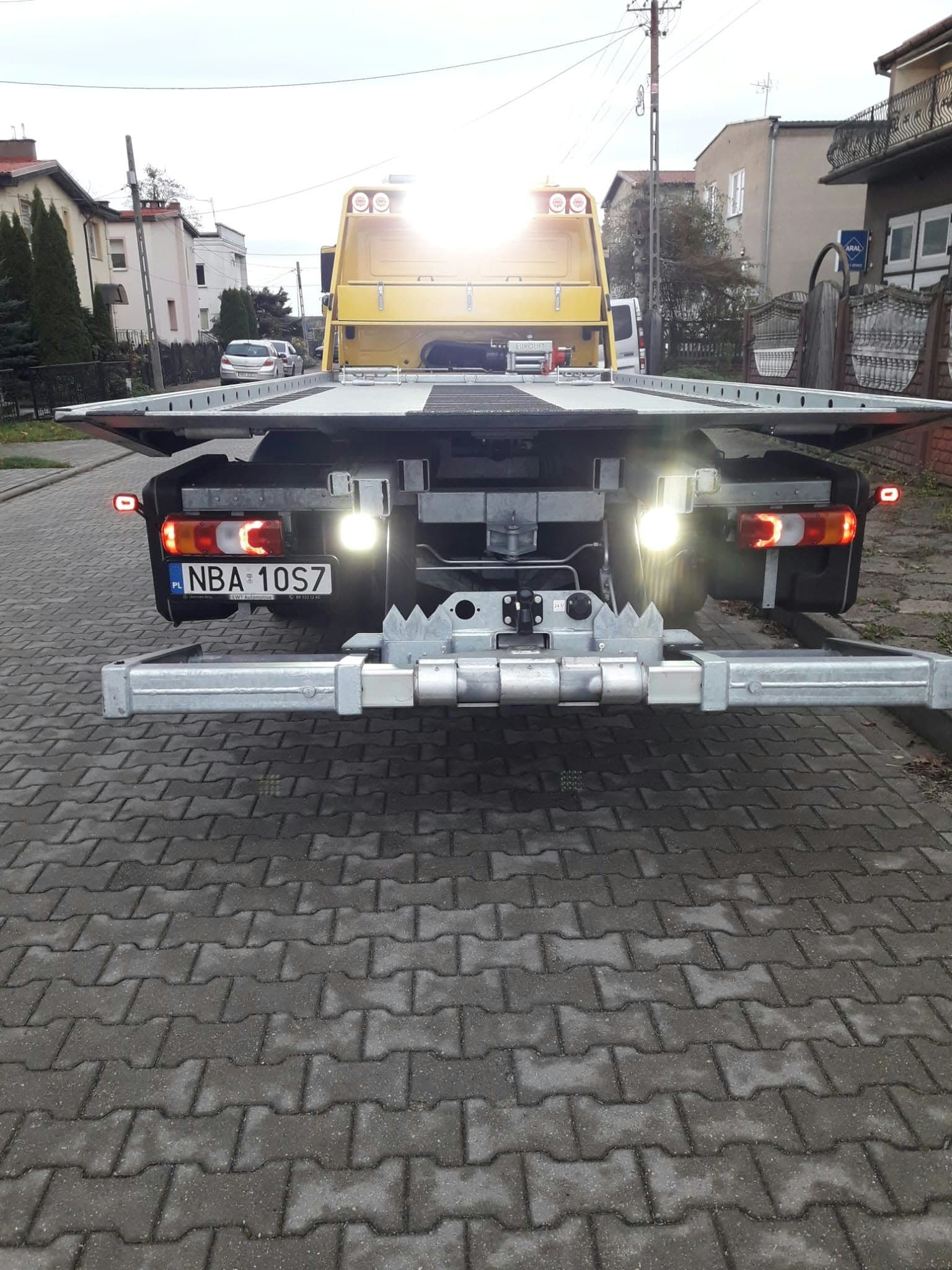 Pomoc drogowa platforma hydrauliczna Mercedes-Benz Atego 1223 – widok 5