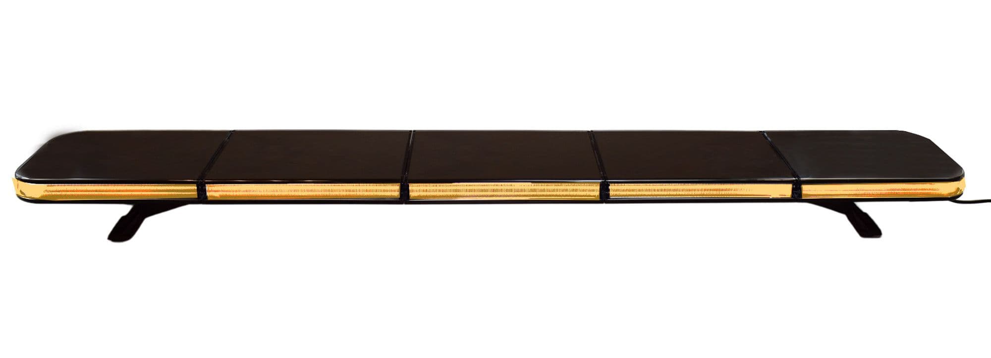 Belka ostrzegawcza stroboskopowa LED 150cm pilot bezprzewodowy 12/24V (5 sekcji świetlnych)