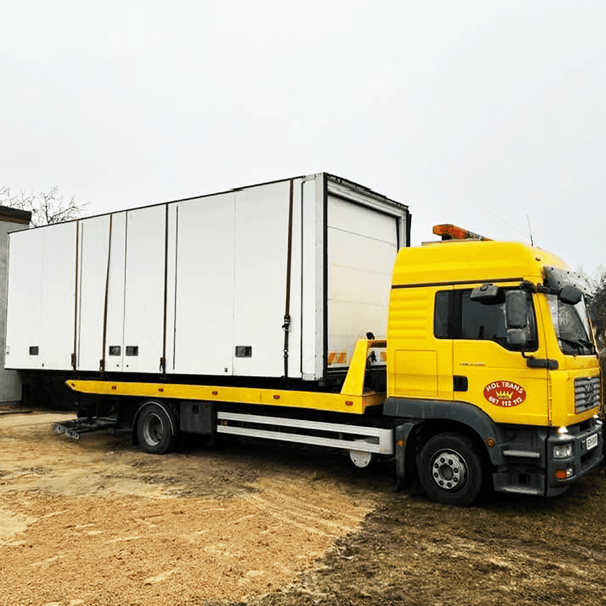 Pomoc drogowa platforma hydrauliczna MAN TGM 12.280 – widok 2